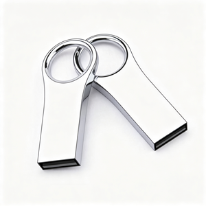 Benutzerdefiniertes Logo Metall USB-Stick 2GB 4GB 8GB 16GB 32GB 64GB 128GB USB 2.0 Hochgeschwindigkeits-Speicherstick - Product Image 2