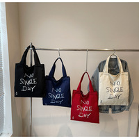Sac fourre-tout en toile de coton extra large de couleur naturelle avec logo personnalisé pour le shopping avec poignée en corde pour femmes