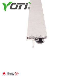 YDW217 sello inferior de Puerta de diseño moderno junta de <span class=keywords><strong>burlete</strong></span> de <span class=keywords><strong>aluminio</strong></span> anodizado transparente accesorios de <span class=keywords><strong>ventana</strong></span> perimetral de <span class=keywords><strong>goma</strong></span> para puerta - Product Image 2