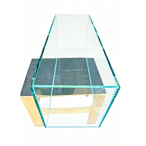 Acuario de Vidrio Ultra Transparente Personalizado - Pecera Pequeña para Peces Dorados con Vidrio Súper Blanco de Bajo Contenido de Hierro - Product Image 6