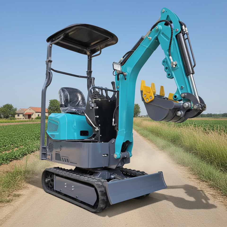 ZNW-12 Compact Crawler Excavator High Operating Efficiency Flexible ...