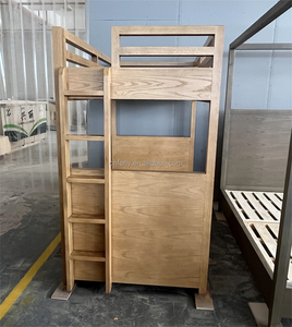 Juego de Muebles de Dormitorio Modernos de Lujo, Camas para Niños, Literas Infantiles con Almacenamiento, Cama Infantil de Madera de Roble - Product Image 4