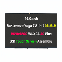 Écran tactile LCD de remplacement 16 pouces pour Lenovo Yoga 7 2-en-1 16IML9 83DL0000US, assemblage d'écran 1920x1200