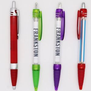 Customized Advertising Pull Out Retractable Banner Flag <b>Pen</b> with Paper Inside Promotion Custom Logo Advertising Plastic - Product Image 6