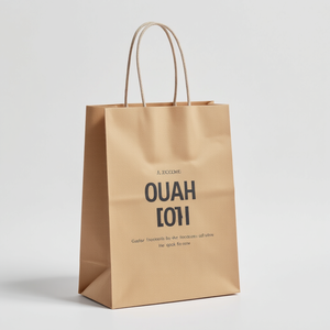 Bolsas de papel de embalaje de lujo, bolsa de papel de arte impresa personalizada, asas de cinta, bolsa de papel de compras de lujo - Product Image 4