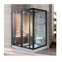 Baignoires de spa infrarouges en bois de luxe Cbmmart salles de sauna salle de flux sèche et humide extérieure