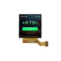 Produk Baru 1.54 "Tampilan Layar Jam Tangan Pintar Lcd Wearable