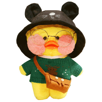  デリアダック アヒル ぬいぐるみ 新デザインカワイイぬいぐるみアヒル売れ筋ララファンダックぬいぐるみ