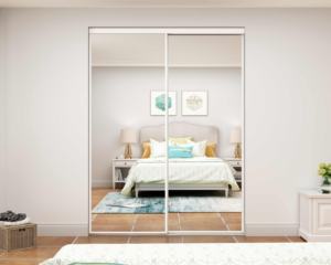 Tủ quần áo trượt cửa gương, nhân đôi <span class=keywords><strong>Closet</strong></span> Barn Door - Product Image 2