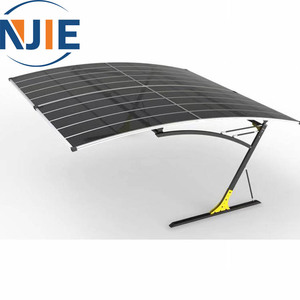 <span class=keywords><strong>Prix</strong></span> d'usine 6x6m Abri de voiture pliable en polycarbonate solide imperméable avec toit en arche pour 2 voitures, moderne, simple, durable, pour l'extérieur - Product Image 2