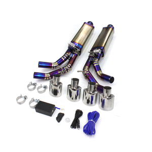 Tuyaux d'échappement Catback en titane pour Mercedes-Benz G63 AMG W464 4.0T 2019-2023 Système Valvetronic à distance Pas encore d'avis - Product Image 5