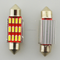 Éclairage intérieur de véhicule, blanc, 12SMD, 36 mm, 12 LED, C5W, feston, éclairage de lecture intérieur de voiture, accessoires d'éclairage LED pour voiture