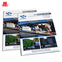 Folleto de tapa blanda de papel a todo color con diseño personalizado, catálogo de revistas, libro de impresión, caja de cartón, impresión offset OEM Hc47b