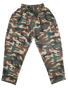 Pantalon de sport ample pour homme Slim Alive, 100% coton, taille mi-élastique, camouflage, pour la musculation et les sports, long - Product Image 1