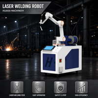 Machine de soudage robotisée industrielle facile à utiliser avec bras robotisé de 922 mm, 1400 mm, 1800 mm