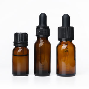 Flacon compte-gouttes personnalisé de haute qualité 60 ml, flacons à bille pour huiles essentielles, bouchon doré, emballage cosmétique 30 - 500 ml Boston - Product Image 1