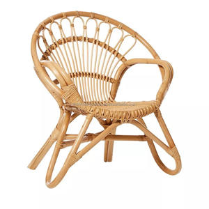 Silla de mimbre personalizada para bebé, cómoda silla de mimbre para jardín al aire libre, buena calidad - Product Image 5