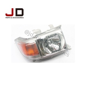JD AUTO Faro Anteriore in Plastica di Alta Qualità per Land Cruiser 2007-2023 LC70 LC76 LC79 FJ70 FJ75 FJ76 FJ79 - Product Image 6