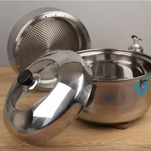 Combination Cover Stainless Steel Handle Cooking Steamer For Sale Cheap Pots