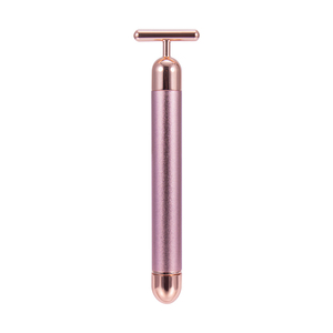 Outils de soins de beauté de haute qualité masseur Facial or <span class=keywords><strong>Rose</strong></span> barre de beauté électronique 24K bâton de vibrateur - Product Image 1