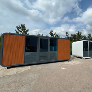 Văn phòng khách sạn sống làm việc hiện đại sang trọng viên nang Pod nhà 20ft 40ft di động di động prefab Apple nhà container để bán - Product Image 1