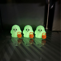 Lot en gros de figurines articulées miniatures d'Halloween (squelette, citrouille, fantôme) – Service d'impression 3D pour décorations de fête et jouets pour enfants
