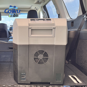 Factory Direct 33L Portable DC Compresseur Congélateur <span class=keywords><strong>Petit</strong></span> Réfrigérateur 12V avec Machine à Glaçons <span class=keywords><strong>pour</strong></span> <span class=keywords><strong>Caravane</strong></span> <span class=keywords><strong>pour</strong></span> Tension 24V - Product Image 4