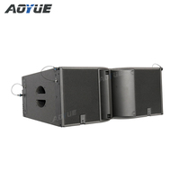 Enceinte line array professionnelle double 12 pouces, haut-parleur professionnel à deux voies, enceinte commerciale