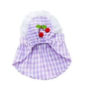 Nuevo Vestido de Verano para Perro con Diseño a Cuadros, Delgado y Transpirable, Falda Linda para Mascotas, Apto para Perros Pequeños - Product Image 6