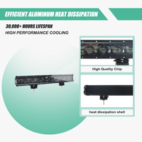 Rampe incurvée pour camion tout-terrain 2020 12v 24v 240W, barres lumineuses led en aluminium rvb pour voiture