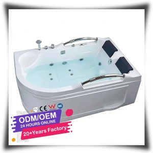 Baignoire <span class=keywords><strong>de</strong></span> massage autoportante <span class=keywords><strong>de</strong></span> luxe en acrylique blanc, nouveau design HG, pour intérieur, <span class=keywords><strong>avec</strong></span> jets <span class=keywords><strong>de</strong></span> spa, hydrothérapie et vague <span class=keywords><strong>de</strong></span> surf, idéale pour hôtel - Product Image 1