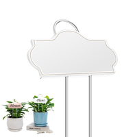 Marqueurs de jardin en métal imperméables en forme créative étiquettes de plantes horticoles de vente chaude pour l'identification des plantes à fleurs