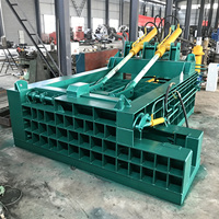 Compacteur de balles hydraulique en alliage métallique avec moteur - Presse horizontale pour le recyclage des déchets de fer, d'acier et d'aluminium