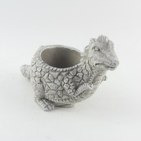 Moule moderne en ciment pour pot de fleurs en forme d'animal (dinosaure), fait main, pour bonsaï, écologique, auto-arrosant, pour la maison et le jardin, vente en gros