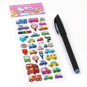 40 Sheets OEM One Sheet Different Sheets Variety Pack Cartoon Animals Stars Fishes Dinosaurs 3D Puffy Stickers for Kids Toddlers - Product Image 4