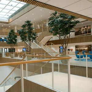 Decoración con arboles falsos Edificios de oficinas y negocios Ficus Banyan artificiales en <span class=keywords><strong>el</strong></span> Centro Marítimo Internacional - Product Image 3