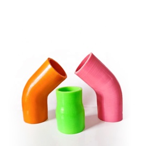 Tipo <span class=keywords><strong>T</strong></span> Codo colorido duradero Tamaño personalizable Manguera de silicona Manguera de flexibilidad Tubería de agua - Product Image 4