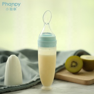 <span class=keywords><strong>Sempre</strong></span> In Magazzino Cucchiaio di Bambino Del Silicone Bottiglia Per I Bambini - Product Image 3