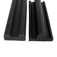 Bande d'extrusion en caoutchouc composite métallique et mousse EPDM en forme de U, joint d'étanchéité pour les pièces de porte de voiture