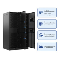 Système d'alimentation UPS en ligne modulaire 50kVA 100kVA 200kVA 300kVA 500kVA 700kVA 800kVA triphasé pour les services
