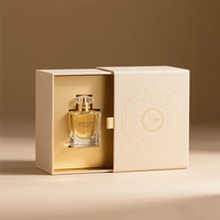 Boîte d'emballage d'huile essentielle en papier holographique de luxe, logo personnalisé, boîte cadeau magnétique pour parfum d'huile arabe avec insert