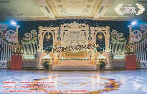 เวทีงานแต่งงานที่สวยงามในเอเชียพร้อมกรอบเวทีงานแต่งงานที่ยอดเยี่ยมของแคนาดา - Product Image 2