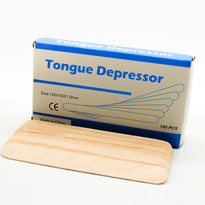 <span class=keywords><strong>Depresor</strong></span> de Lengua Desechable de Madera, Espátula Médica de Madera, <span class=keywords><strong>Depresor</strong></span> de Lengua con Medidas - Product Image 1