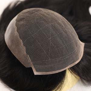 Prótesis Capilar Q6 Lista para Enviar al por Mayor para Mujeres, Cabello Humano con Encaje Suizo HD - Product Image 1