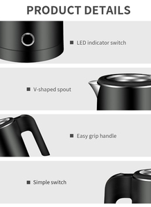Vente chaude 2025 Appareils Ménagers Petite Bouilloire Électrique Thermos Théière Chaudière À Eau À Chaleur Rapide Pour Dortoir De Voyage Utilisé - Product Image 2