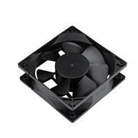12038 120x120x38mm 12v 24v DC 119.49CFM 3000 tr/min fil conduit armoire CNC ventilateur de refroidissement axial