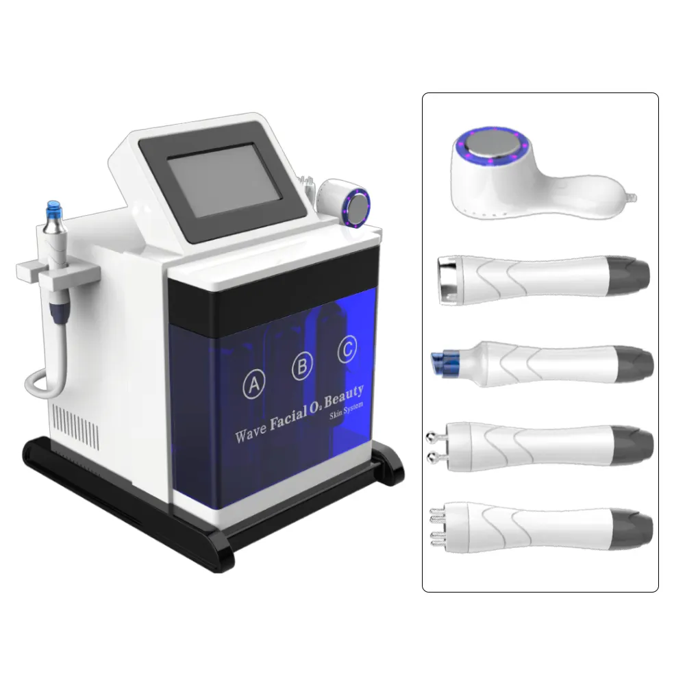 Portable 5 in 1 cryotherapy facial equipment/ BIO skin lifting hydra microdermabrasion facial beauty machine spa660