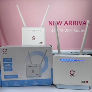 Router WiFi OLAX MC80 4G LTE CAT6 de Doble Banda 2.4/5GHz, Firewall Inalámbrico Universal, Batería de 5000 mAh, Router WiFi 4G LTE con S - Product Image 3