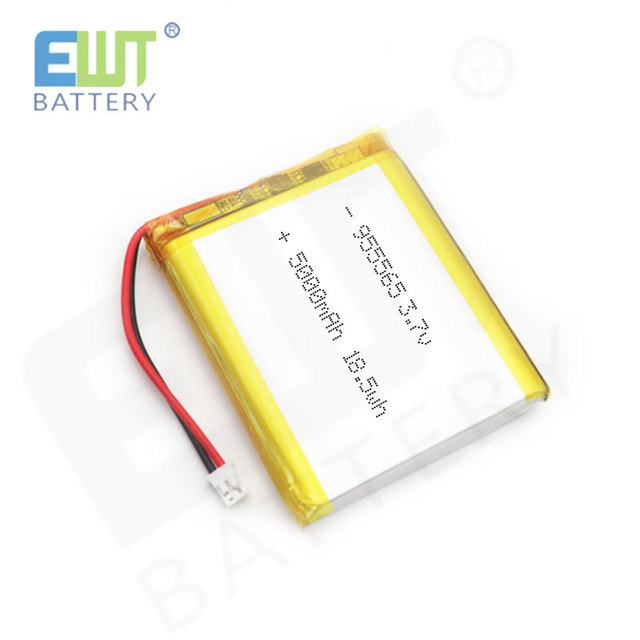 Long Lasting 1000 Cycles Rechargeable 5A Discharge for Ipad Tablet LP955565 5000mah