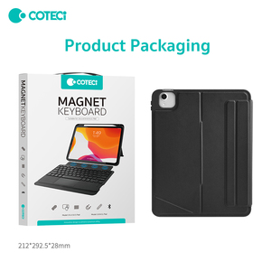 COTECi USB Split magnético RGB retroiluminado Trackpad funda protectora para teclado inalámbrico iPad 7-11 generación 10,2-10,9 pulgadas - Product Image 6